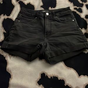 Black shorts